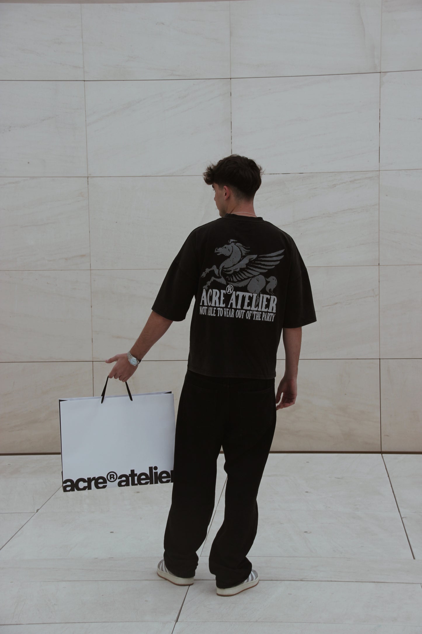 STALLION TEE // BLACK