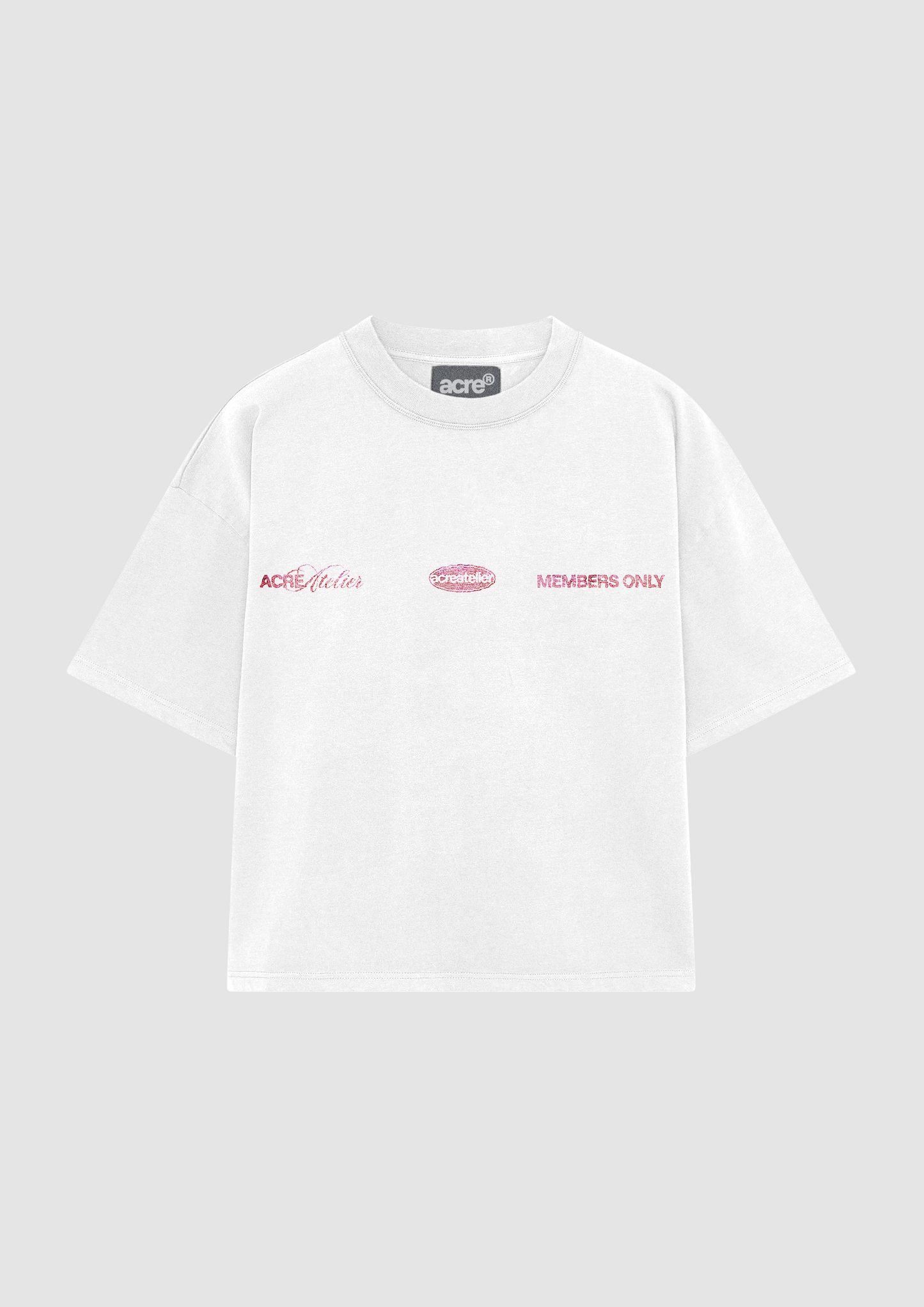 MEMBERS ONLY TEE // WHITE