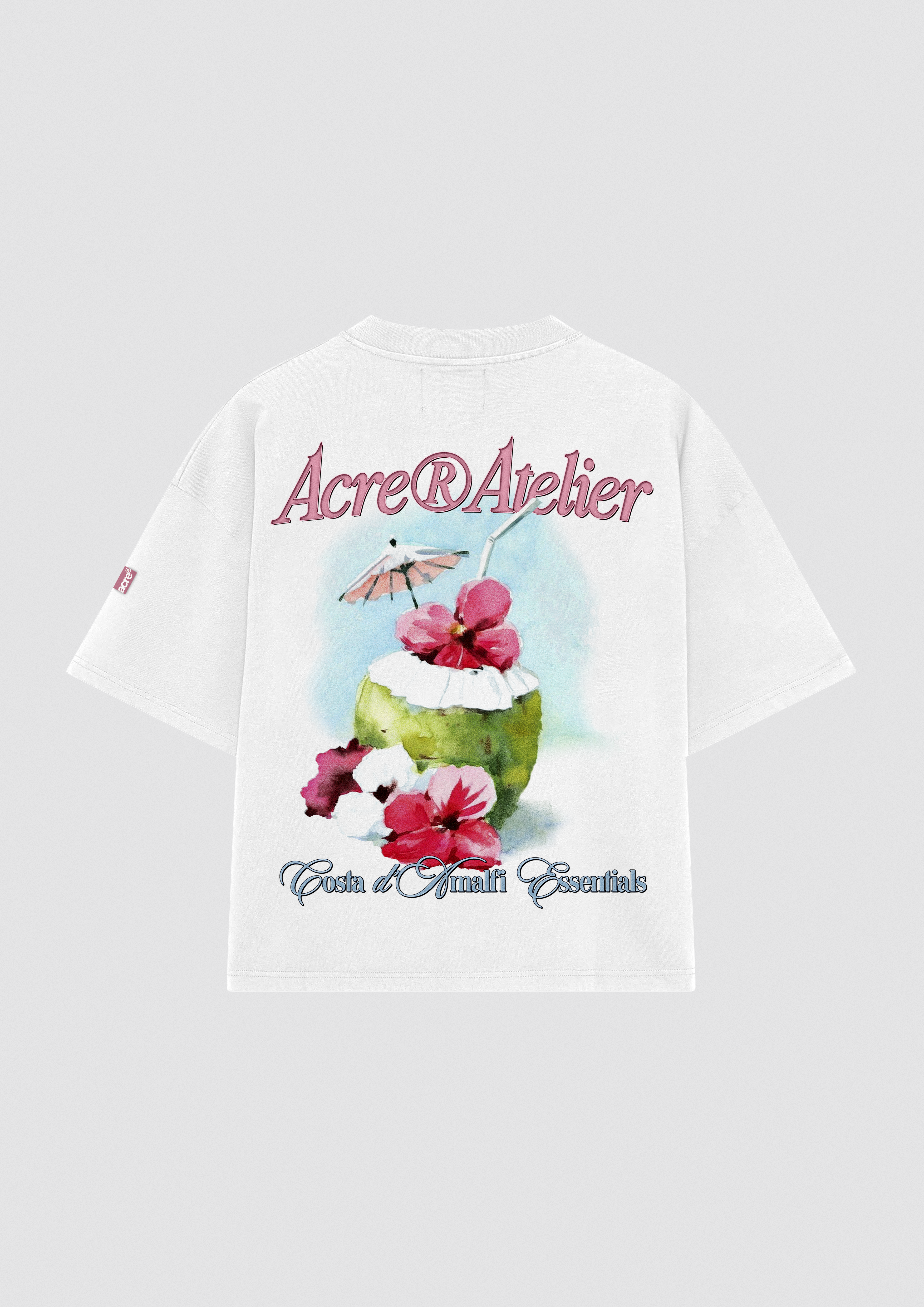 ACRE®ATELIER Costa d'Amalfi T-Shirt Back - Camiseta Costa Amalfi Espalda Atelier Garments Lab