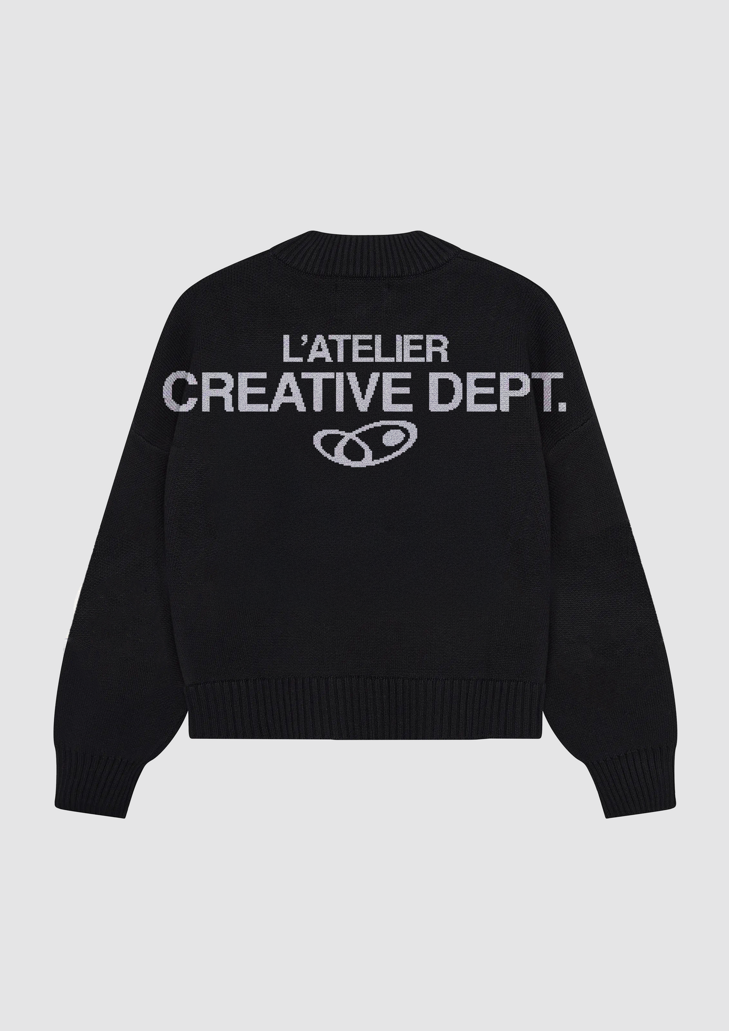 CD. KNIT SWEATER // BLACK