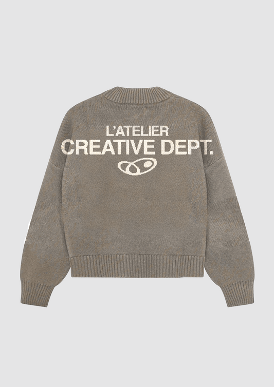 CD. KNIT SWEATER // BEIGE