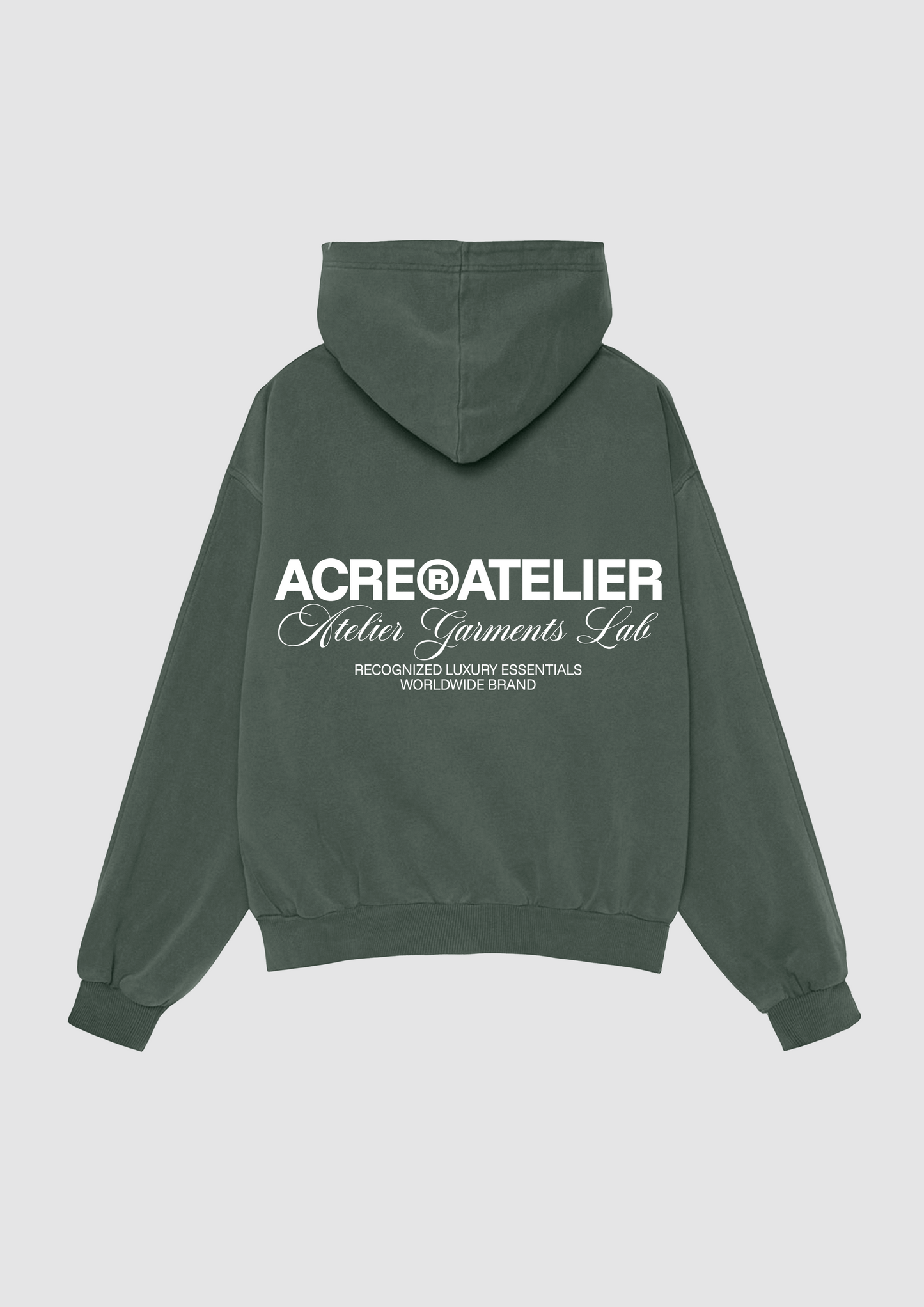 GARMENT LAB HOODIE // GREEN