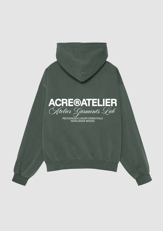 GARMENT LAB HOODIE // GREEN