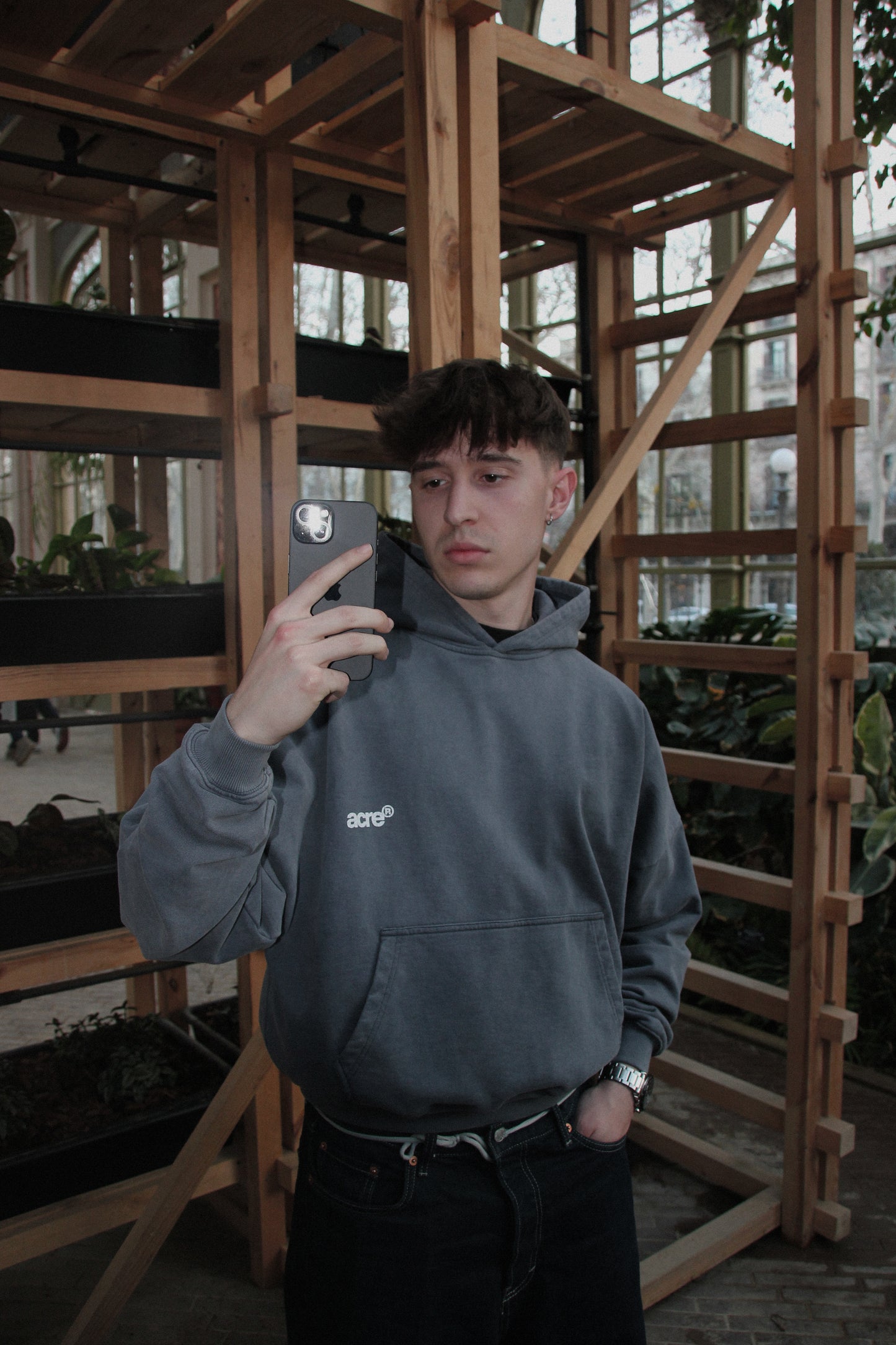 GARMENT LAB HOODIE // BLUE