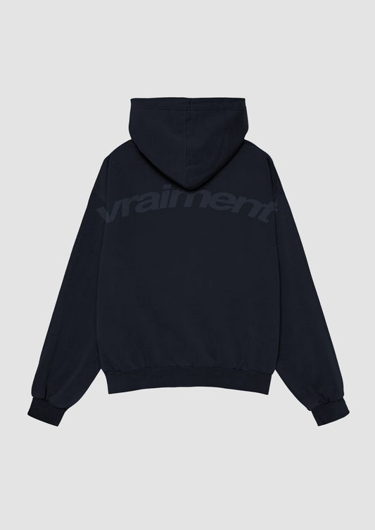 VRAIMENT HOODIE // NAVY