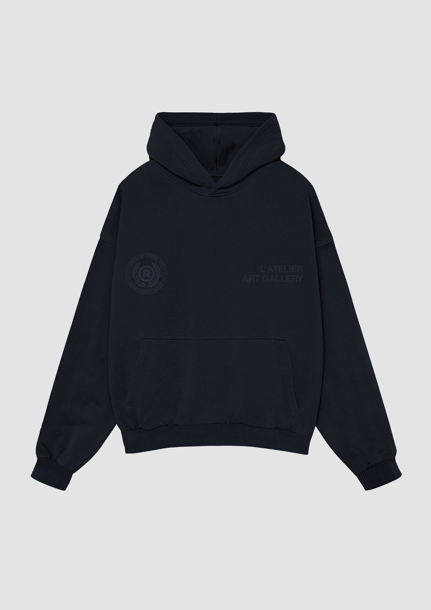 VRAIMENT HOODIE // NAVY